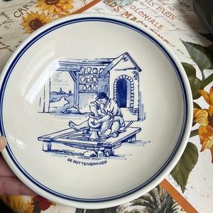 Vintage Delft Cobalt Blue De Bleker De Pottenbakker